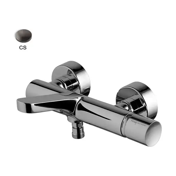 Fima Carlo Змішувач для ванни Fima NomosGo, брашований чорний хром (F4164_1CS)