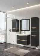 Mirater Сакраменто Тумба підлогова, антрацит (000005543)
