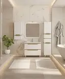 Mirater Сакраменто Пенал підвісний, білий (000005579)