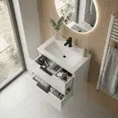 Mirater Фест Тумба 60 з ум., біла (000007238)