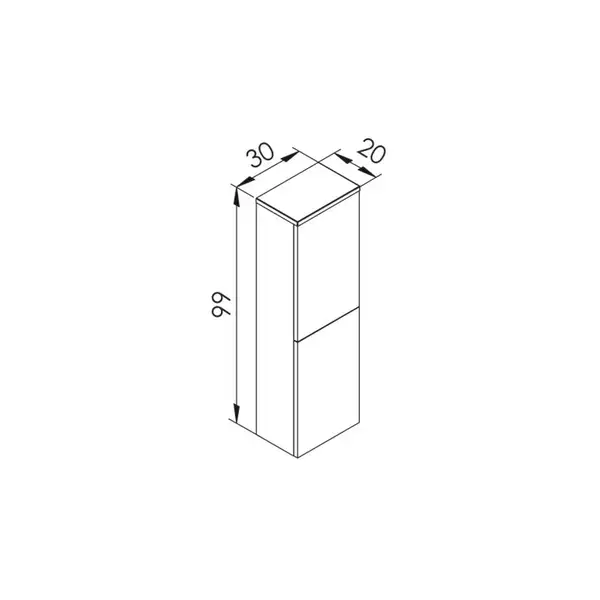 Imprese BLACK EDGE комплект мебели, дуб (f32119OK(3))