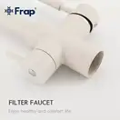 FRAP F4352-24 смеситель кухни, латунь (F4352-24)
