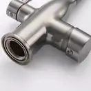 FRAP F4396-15 смеситель кухонный, серый (F4396-15)
