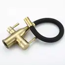 FRAP F4396-3 кухонный смеситель, золото (F4396-3)