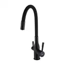 FRAP F4396-6 кухонный смеситель, чёрный (F4396-6)