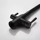 FRAP F4396-6 кухонный смеситель, чёрный (F4396-6)