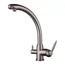 FRAP F4399-5 смеситель кухонный, нержавеющая сталь (F4399-5)