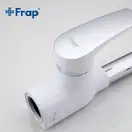 FRAP F4453-03 смеситель кухонный, белый (F4453-03)