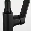 FRAP F4462 смеситель кухонный, чёрный (F4462)