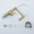 GAPPO G4098-23 кухонный смеситель, золото (G4098-23)