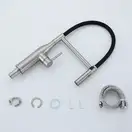 GAPPO G4098-25 смеситель кухонный, чёрный (G4098-25)
