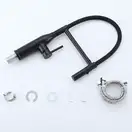 GAPPO G4098-26 Кухонный смеситель, чёрный (G4098-26)