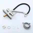 GAPPO G4098-5 кухонный смеситель, чёрный (G4098-5)