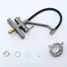 GAPPO G4098-9 смеситель кухонный, чёрный (G4098-9)