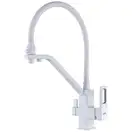 GAPPO G4317-8 смеситель кухонный, белый (G4317-8)