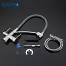 GAPPO G4398 смеситель кухонный, серый (G4398)