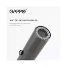 GAPPO G4398-51 кухонный смеситель, черный (G4398-51)