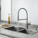 GAPPO G4398-55 смеситель кухни, серый (G4398-55)