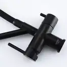 GAPPO G4398-86 кухонный смеситель, черный