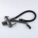 GAPPO G4398-89 смеситель кухонный, серый (G4398-89)