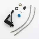 GAPPO G4517-6 смеситель кухонный, чёрный (G4517-6)