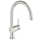 Grohe Vento кухонный смеситель, сталь (30434DC0) (30434dc0)