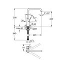 Grohe Essence кухонний змішувач, чорний (30505KF0) (30505kf0)