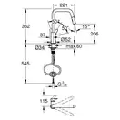 Grohe Start смеситель кухонный, сталь (30631dc0)