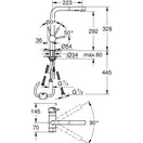 Grohe Minta змішувач кухонний, хром (31558000)