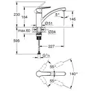 Grohe Start смеситель, матовый черный (324412432)