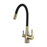 FRAP F4396-3 кухонный смеситель, золото (F4396-3)