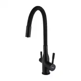 FRAP F4396-6 кухонный смеситель, чёрный (F4396-6)