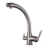 FRAP F4399-5 смеситель кухонный, нержавеющая сталь (F4399-5)