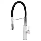FRAP F4452-8 смеситель кухонный, чёрный (F4452-8)