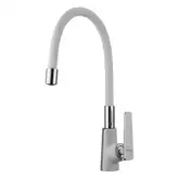 FRAP F4458 кухонный смеситель, белый (F4458)