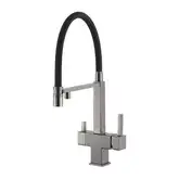 GAPPO G4395-59 смеситель кухонный, чёрный (G4395-59)