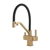 GAPPO G4395-63 кухонный смеситель, золото (G4395-63)