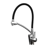 GAPPO G4398-11 смеситель кухонный, чёрный (G4398-11)
