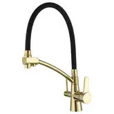GAPPO G4398-13 кухонный смеситель, золото (G4398-13)