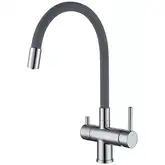 GAPPO G4398-30 Смеситель кухонный, хром (G4398-30)
