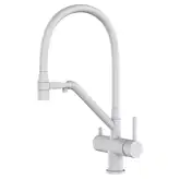 GAPPO G4398-88 смеситель кухонный, белый (G4398-88)