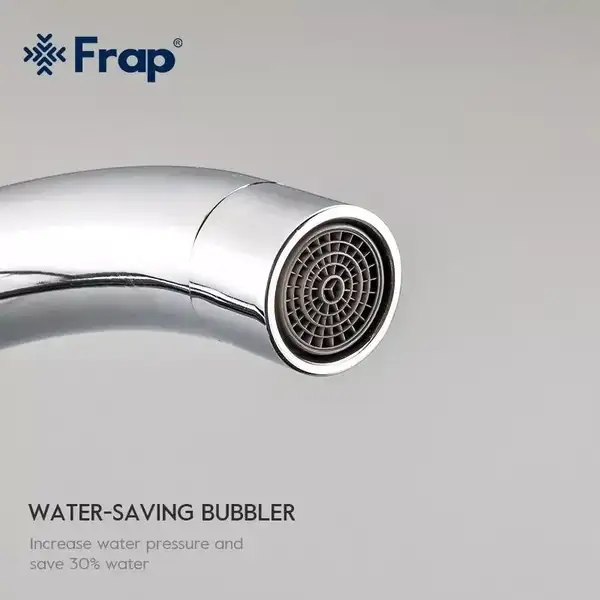 FRAP F4057 смеситель кухонный, чёрный (F4057)