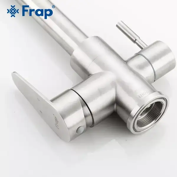 FRAP F4348 смеситель кухонный, сатин (F4348)