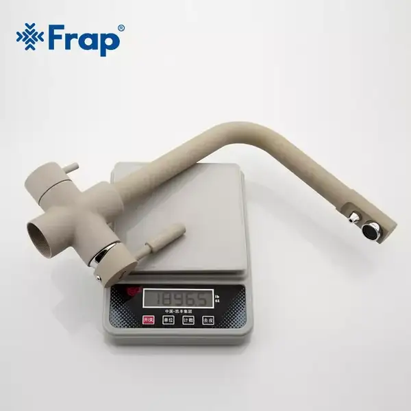 FRAP F4352-20 смеситель кухонный, бежевый (F4352-20)