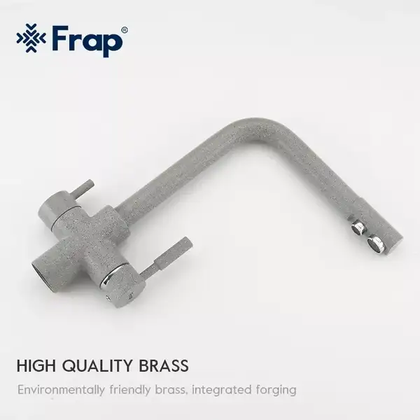 FRAP F4352-22 кухонный смеситель, серый (F4352-22)