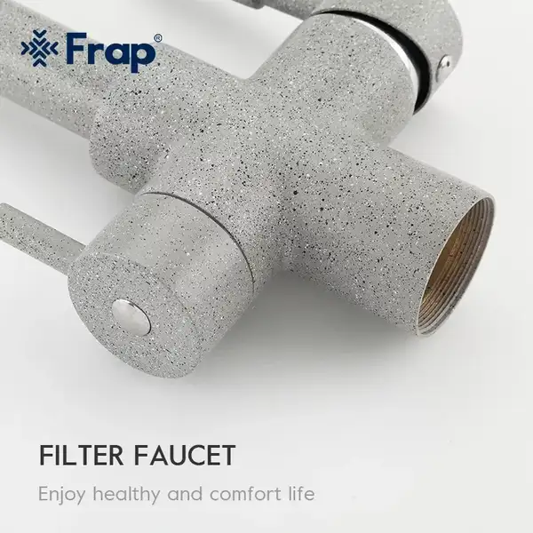 FRAP F4352-22 кухонный смеситель, серый (F4352-22)