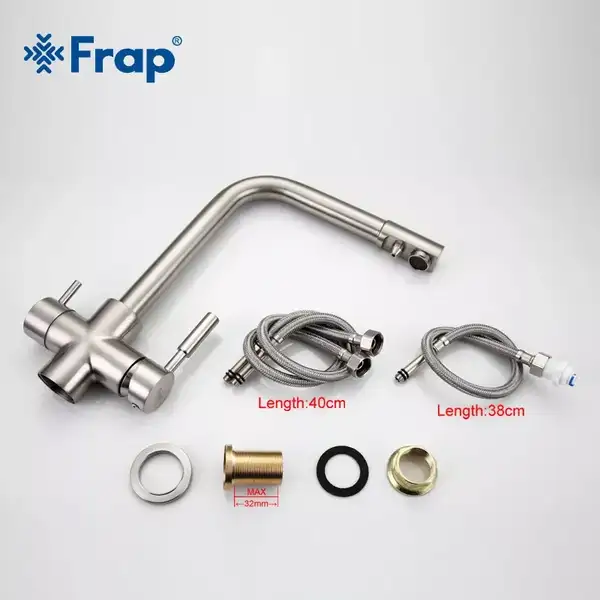 FRAP F4352-5 кухонный смеситель, сатин (F4352-5)
