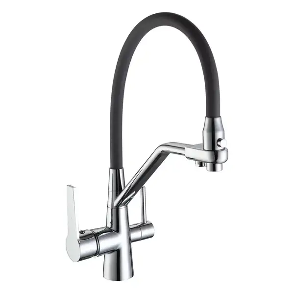 FRAP F4374 смеситель кухонный, хром (F4374)