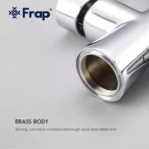 FRAP F4374 смеситель кухонный, хром (F4374)