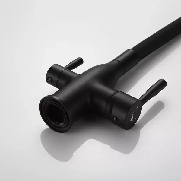 FRAP F4396-6 кухонный смеситель, чёрный (F4396-6)